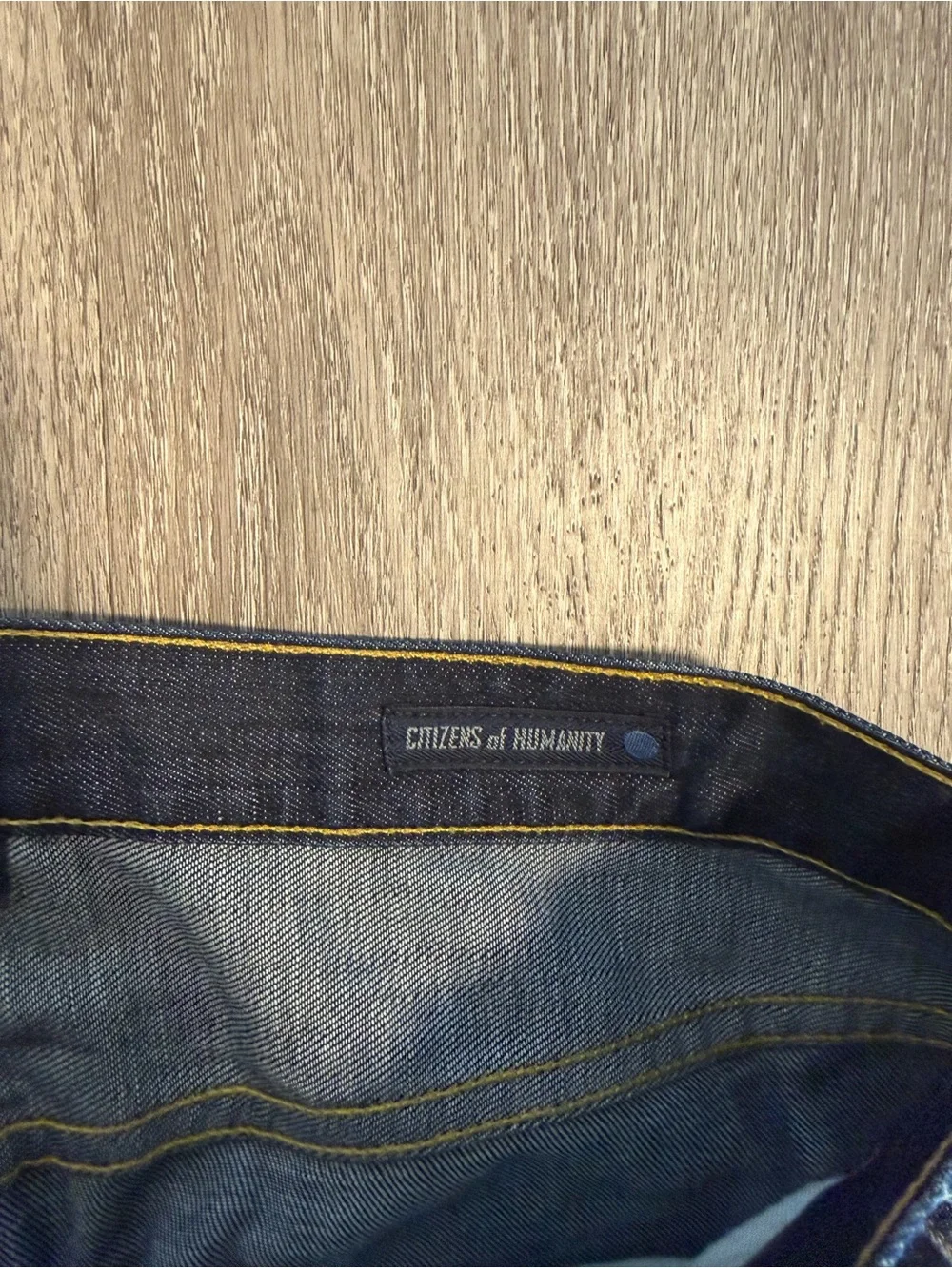 Men’s Citizens Of Humanity SID Straight Leg Blue Jeans Sz 33x32